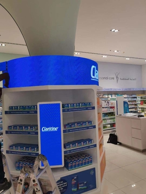 P4 Rubber Advertising LED Display Screen Hub75 Indoor Full Color LED Module