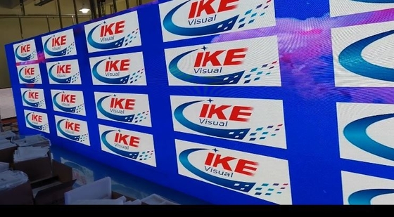 IP43 Full Color Bending Indoor LED Display Screen Video Wall With Magnet Inside