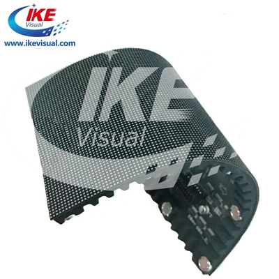 Soft Curved Fixed LED Display Front Service P3.91 SMD Indoor LED Video Wall