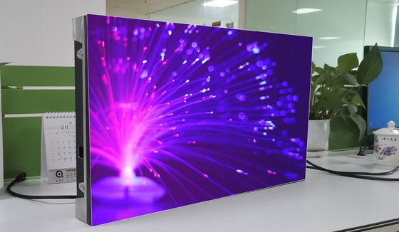 IP43 Full Color Bending Indoor LED Display Screen Video Wall With Magnet Inside
